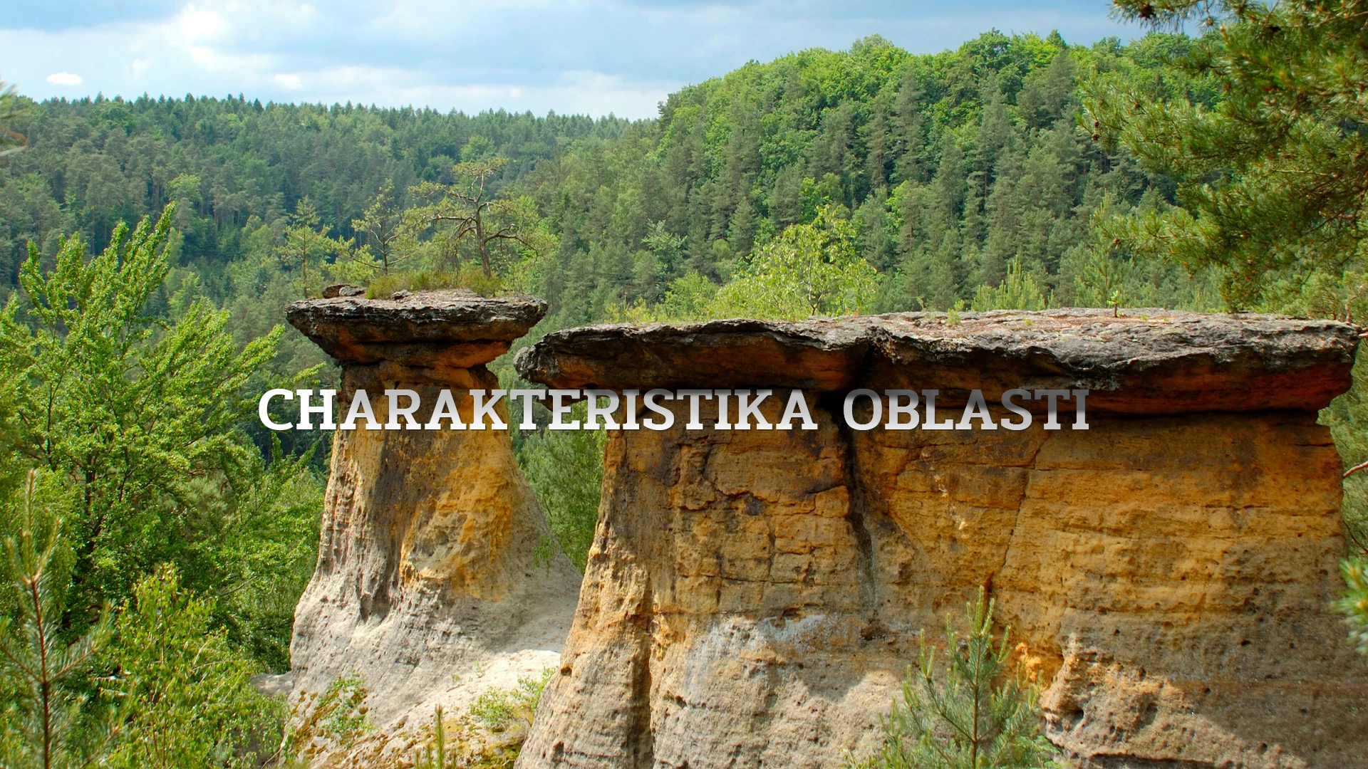 Charakteristika Kokořínska.